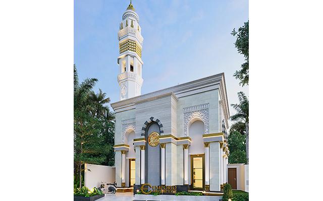 Desain Masjid Modern 2 Lantai di  Sidoarjo, Jawa Timur