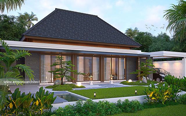 Desain Paviliun Modern 1 Lantai Ibu LZ 1603 di  Tangerang