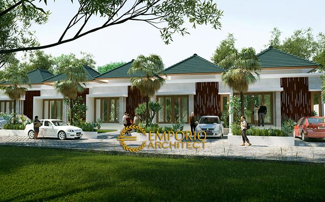 Desain Perumahan Villa Bali 1 Lantai Type 36 Bapak Wardana di  Denpasar, Bali