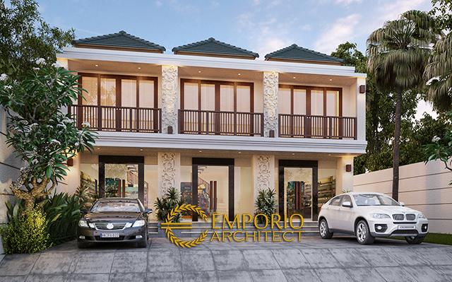 Desain Ruko Style Villa Bali 2 Lantai di  Denpasar, Bali