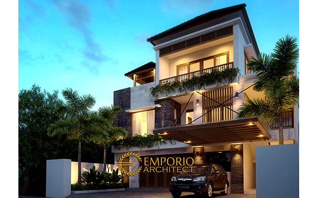 Desain Rumah Villa Bali 3 Lantai Bapak Dian Lesmana II di  Denpasar, Bali