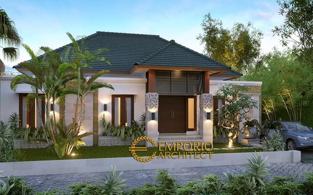 Desain Rumah Villa Bali 1 Lantai Bapak Ferry di  Papua