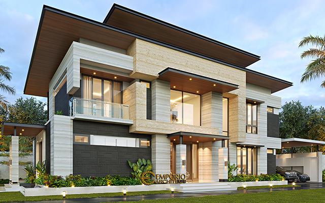 Desain Rumah Style Modern Tropis Terbaik