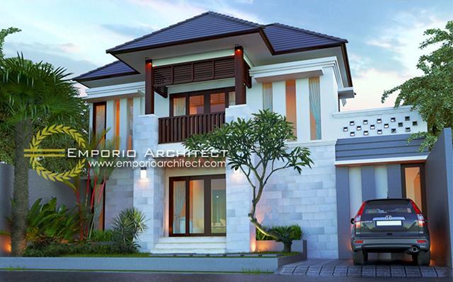 Desain Rumah Villa Bali 2 Lantai Bapak Iwan di  Denpasar, Bali