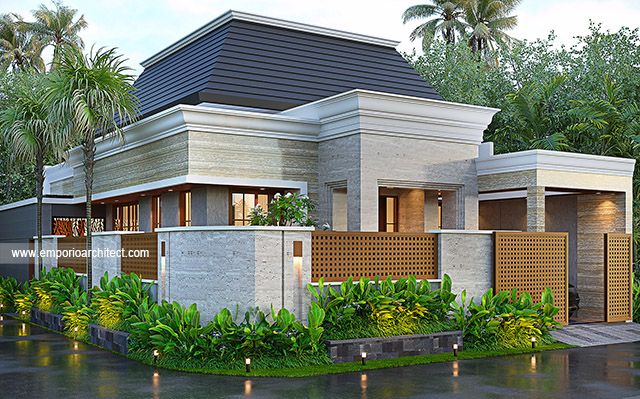 Desain Rumah Modern 1 Lantai Bapak RLD 2049 di  Jakarta Timur