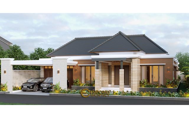 Desain Rumah Villa Bali Modern 1 Lantai Bapak Anwar di  Aceh