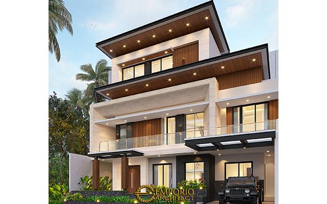 Desain Rumah Modern 2 Lantai Mr. I di  Cianjur, Jawa Barat