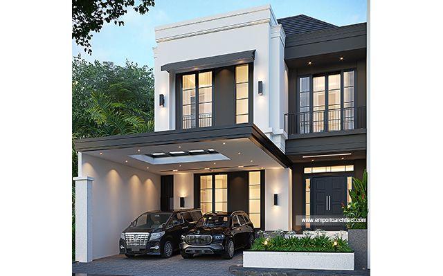 Desain Rumah Modern 2 Lantai Bapak GNI 2025 di  Jakarta Barat