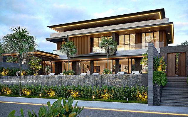 Mr. TSN 1637 Modern House 2 Floors Design - Bogor