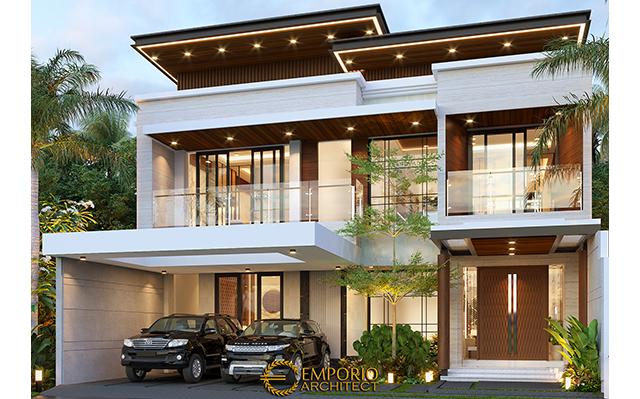 Desain Rumah Modern 2 Lantai Bapak Imam di  Bandung, Jawa Barat