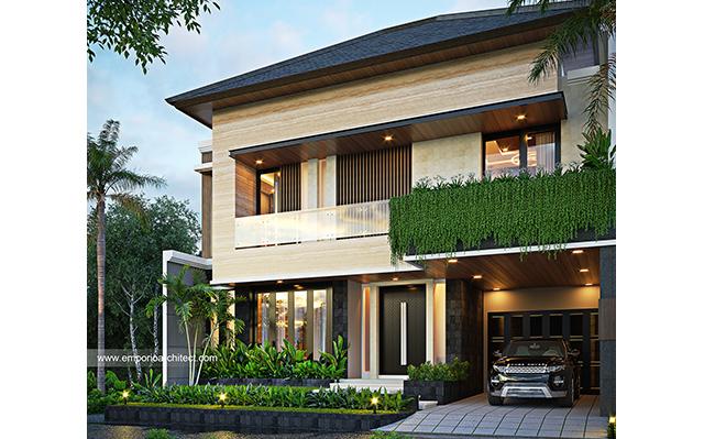 Desain Rumah Modern 2 Lantai Ibu IRM 1515 di  Denpasar, Bali