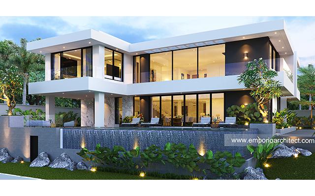 Desain Rumah Modern 2 Lantai Ibu IGR 1161 di  Jepara, Jawa Tengah