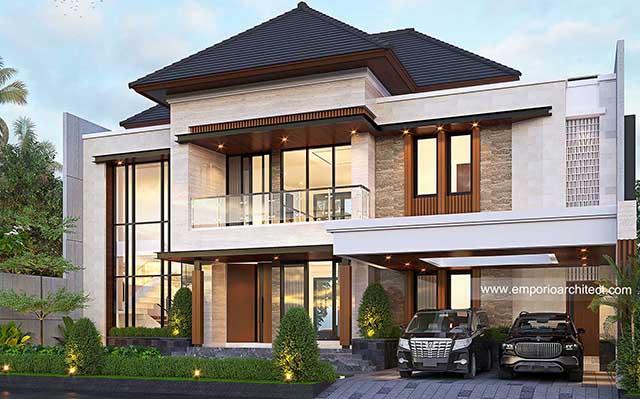 Mr. Bobon Santoso Modern House 2 Floors Design - Bali