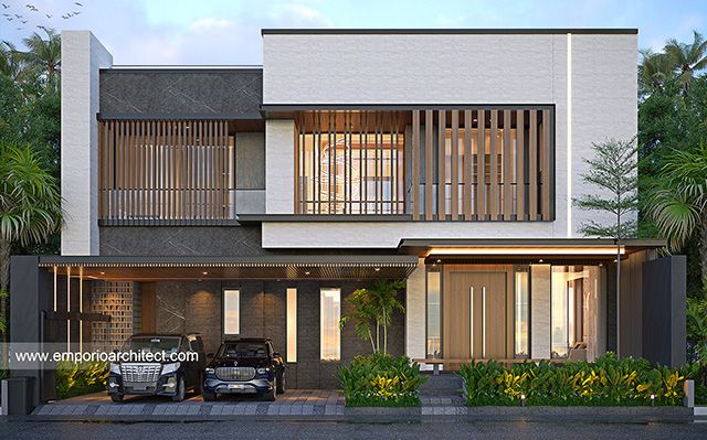 Mr. EFD 1766 Modern House 2 Floors Design - Gading Serpong, Tangerang