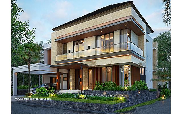 Desain Rumah Modern 2 Lantai Ibu LDY 1526 di  Jakarta