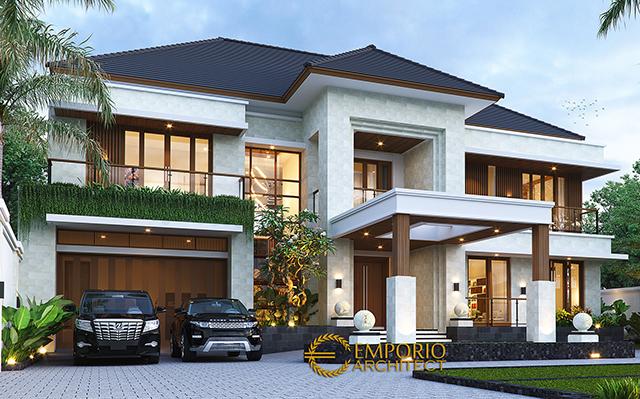 Desain Rumah Modern 2 Lantai Bapak PGK di  Semarang, Jawa Tengah