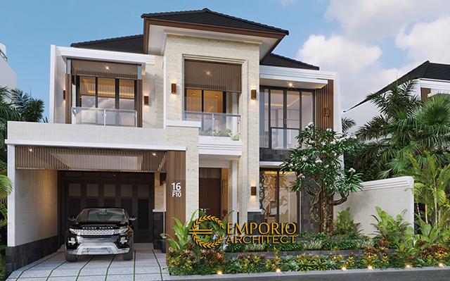 Desain Rumah Modern 2 Lantai Bapak Dadi di  Bekasi, Jawa Barat