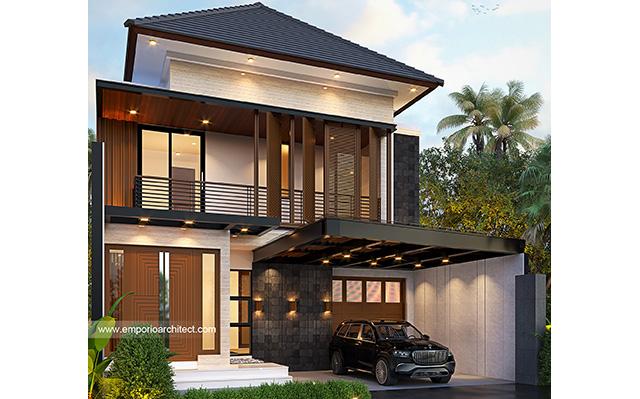 Mr. Gusnadi Modern House 2.5 Floors Design - Bandung