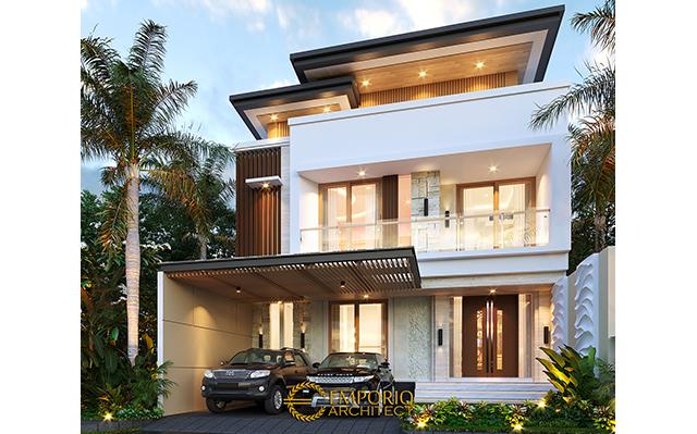 Mrs. Desi Modern House 3 Floors Design - Makassar, Sulawesi Selatan