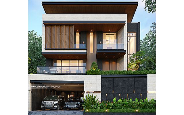 Desain Rumah Modern 3 Lantai Bapak HDR 2094 di  Kudus, Jawa Tengah