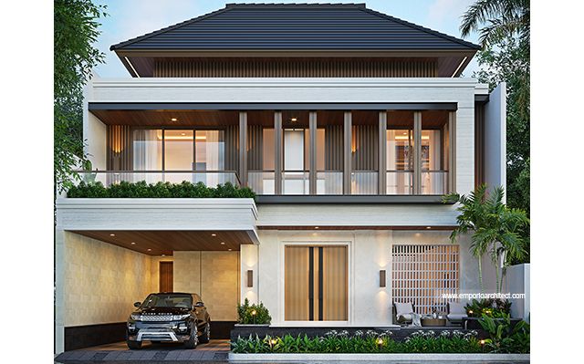 Desain Rumah Modern 3 Lantai Bapak ADR di  Badung, Bali