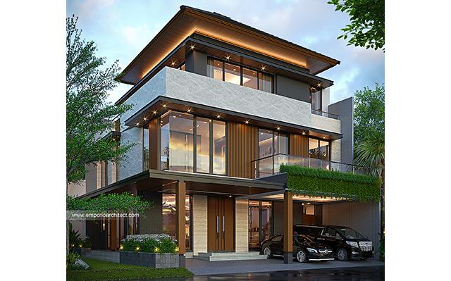 Mrs. SL 1651 Modern House 3 Floors Design - Tangerang Selatan