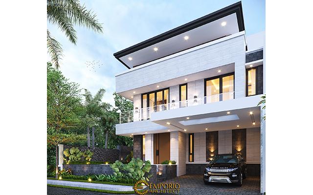 Desain Rumah Modern 3 Lantai Bapak Juliawan di  Kendari, Sulawesi Tenggara