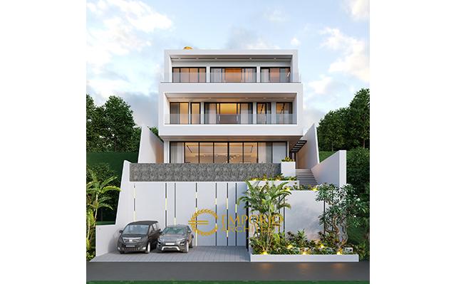 Desain Rumah Modern 3 Lantai Ibu Connie di  Bogor, Jawa Barat