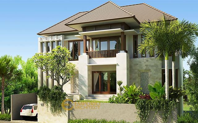 Desain Rumah Villa Bali 2 Lantai Bapak dr. Rumbawa di  Denpasar, Bali