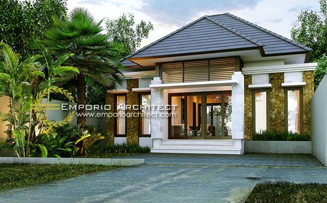 Desain Rumah Villa Bali 1 Lantai Bapak Sangging di  Gianyar, Bali