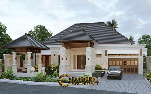 Desain Rumah Villa Bali 1 Lantai Bapak Ayat di  Serang, Banten