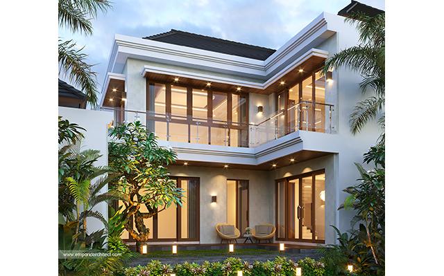 Desain Rumah Villa Bali 2 Lantai Bapak NGS di  Denpasar, Bali