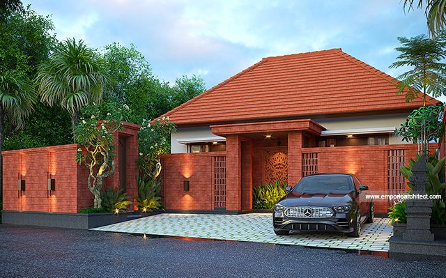 Desain Rumah Villa Bali 2 Lantai Bapak dr. KRS 1932 di  Tabanan, Bali