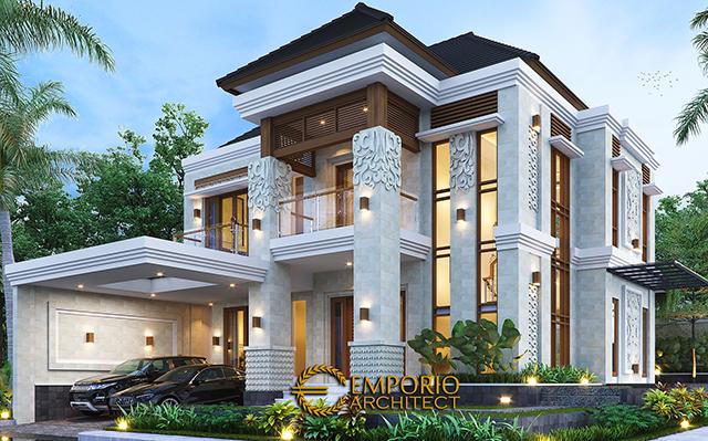 Desain Rumah Villa Bali 2 Lantai Bapak Nyoman di  Denpasar, Bali