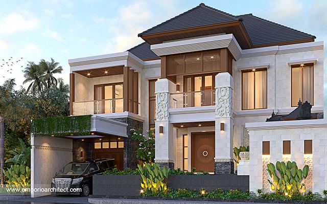 Desain Rumah Villa Bali 2 Lantai Bapak dr. MDN di  Bali