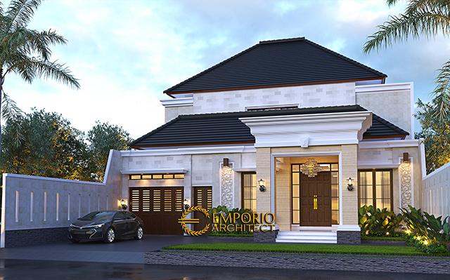 Desain Rumah Villa Bali 2 Lantai Bapak Harun di  Binjai, Sumatera Utara