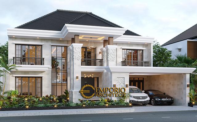 Desain Rumah Villa Bali 2 Lantai Bapak Dwi Agus di  Semarang, Jawa Tengah