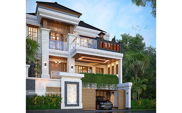 Desain Rumah Villa Bali 3 Lantai Bapak DW 1631 di  Gianyar, Bali