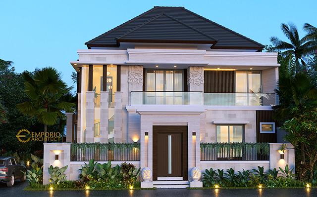 Desain Rumah Villa Bali Modern 2 Lantai Ibu Emi II di  Medan, Sumatera Utara