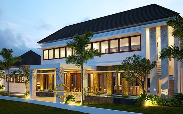 Desain Villa Style Villa Bali 2 Lantai Bapak Johan di  Jakarta