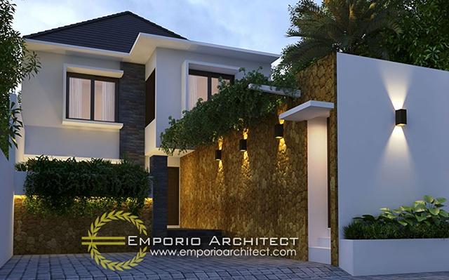 Desain Villa Style Villa Bali 2 Lantai Bapak Gede Arya di  Denpasar, Bali