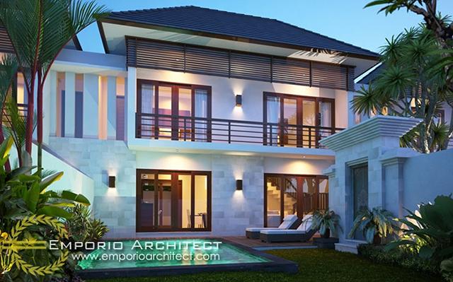 Desain Villa Style Villa Bali 2 Lantai Ibu Agustina di  Gianyar, Bali