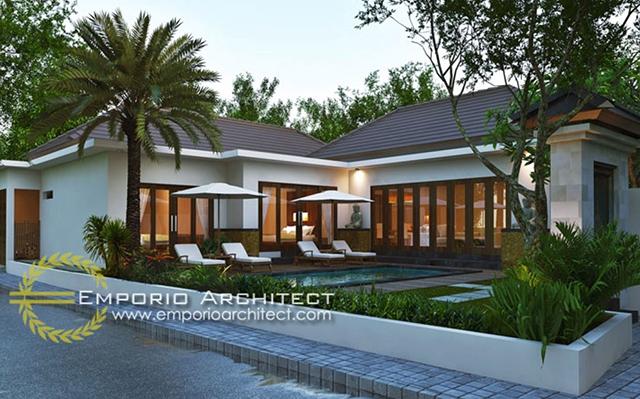 Desain Villa Style Villa Bali 1 Lantai Ibu Juliati II di  Gianyar, Bali