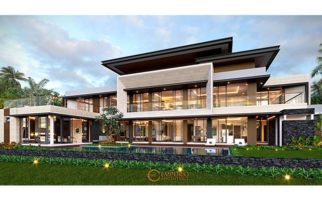 Mr. Rudy Modern Villa 3 Floors Design - Jakarta