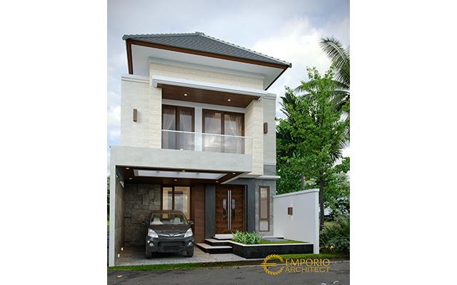 Desain Rumah Modern 2 Lantai Ibu Desi di  Badung, Bali