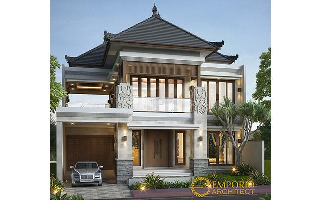 Desain Rumah Villa Bali 2 Lantai Bapak Edy di  Kuta, Bali