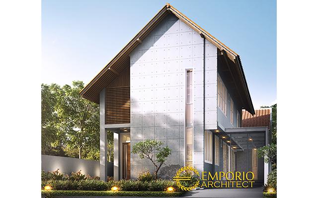 Desain Rumah Modern 2 Lantai Bapak Fajar di  Bandung