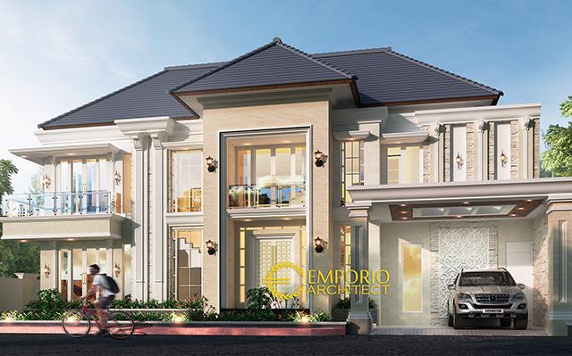 Desain Rumah Classic 2 Lantai Mr. S di  Bandung