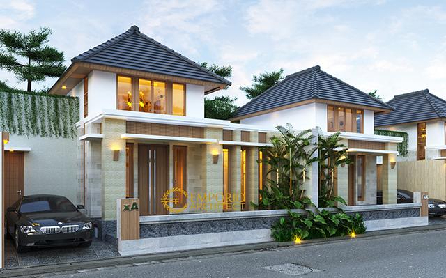 Desain Perumahan Villa Bali 2 Lantai Bapak Saifullah di  Banyuwangi, Jawa Timur