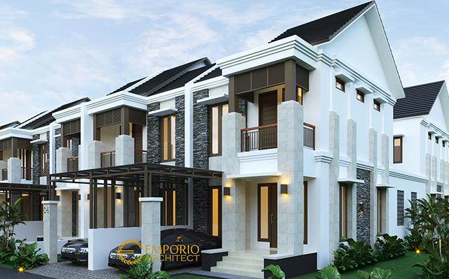 Desain Perumahan Villa Bali 2 Lantai Pakansari di  Bogor, Jawa Barat